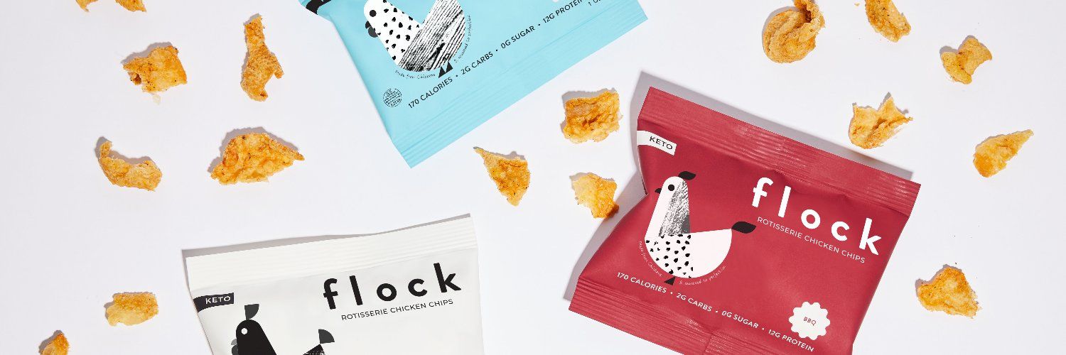 Flock Chicken Chips Banner