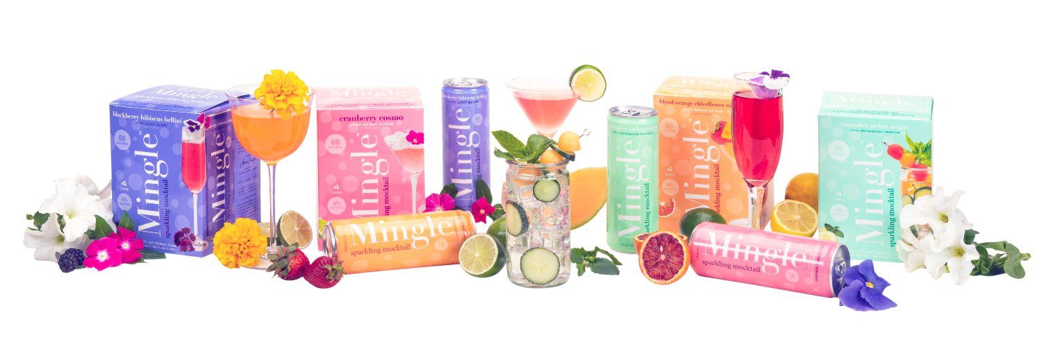 Mingle Mocktails Banner