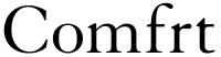 Comfrt Logo